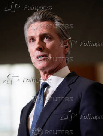 California Governor Gavin Newsom attends a hearing on the use of National Guard troops amid federal immigration sweeps, in San Francisco