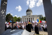 Family March in Moldova