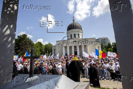 Family March in Moldova