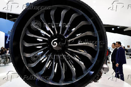 55th Paris Air Show at Le Bourget Airport near Paris