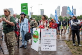Protest against NATO Summit in The Hague