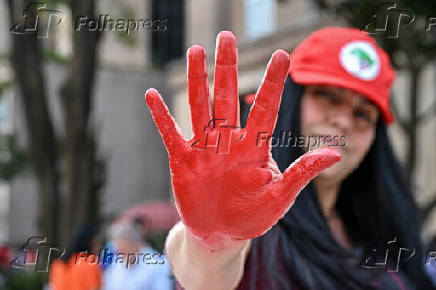 Ato contra PL da Devastação na Avenida Paulista