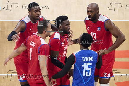 FIVB Men's Volleyball Nations League - Poland vs Cuba