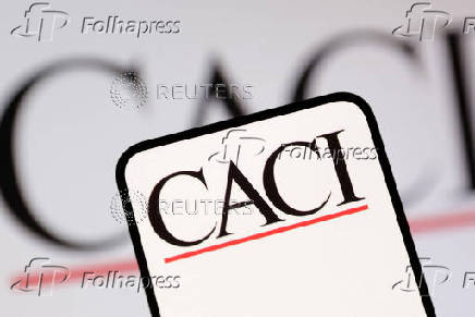 Illustration shows Caci International logo