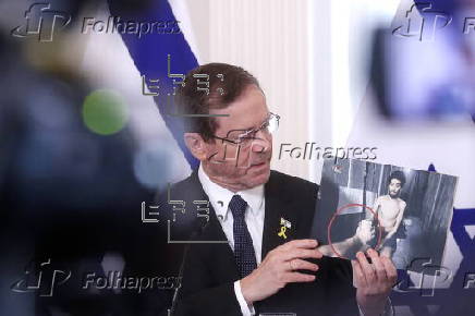 Israeli President Isaac Herzog visits Latvia