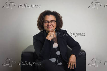 Maria Angela de Jesus durante coquetel de abertura do Festival ComKids 2025