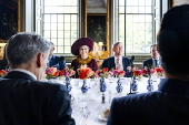 Sultan Haitham bin Tariq Al Said of Oman on a state visit to The Netherlands