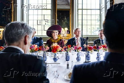 Sultan Haitham bin Tariq Al Said of Oman on a state visit to The Netherlands