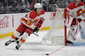 NHL: Calgary Flames at Los Angeles Kings