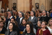 Mass in honor of late Pope Francis at the Latin Cathedral in Aleppo