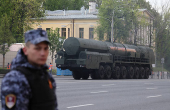 Rehearsal for Victory Day parade in Moscow