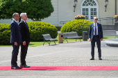 German Chancellor Friedrich Merz visits Lithuania