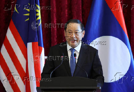 The Prime Minister of Laos met his Malaysian counterpart during his visit to Malaysia