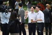 Presidential candidates attend their election campaign rallies