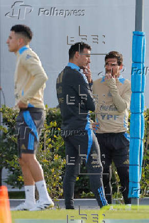 Entrenamiento selección argentina de fútbol