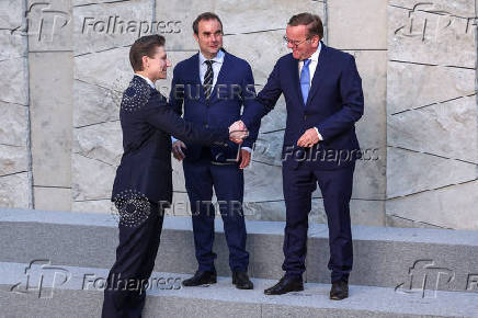 NATO defence ministers meeting in Brussels