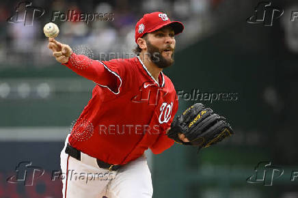 MLB: Texas Rangers at Washington Nationals