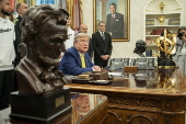 President Trump hosts Juventus soccer club at White House
