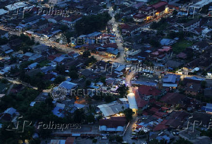 A view of a street near the city center in Kuala Lumpur
