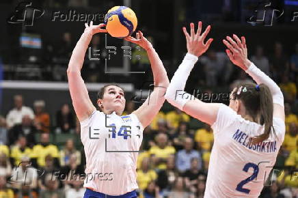 CEV Women's Volleyball European Golden League semifinal - Ukraine vs Sweden