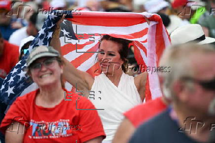 US President President Donald J. Trump rally
