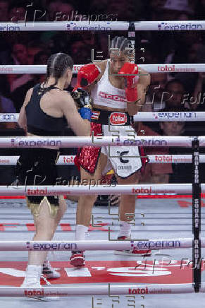 Pelea por el campeonato indiscutible superligero: Serrano - Taylor