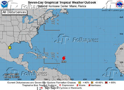 Autoridades dominicanas prevén lluvias significativas por efectos indirectos de Erin