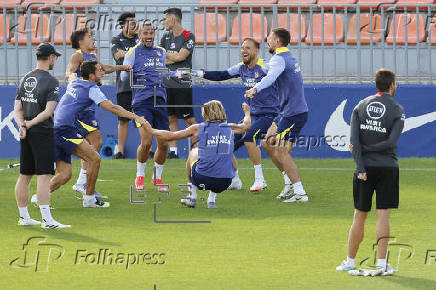 Entrenamiento del Atlético de Madrid