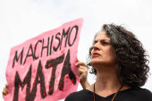 Ato por Justiça a Bruna Oliveira na EACH-USP