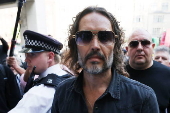 British comedian and actor Russel Brand in court
