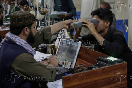 Afghanistan passport directorate holds press conference on printing capacity in Kabul