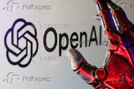 FILE PHOTO: Illustration shows OpenAI logo