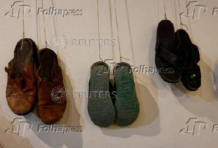 People attend an exhibition called 