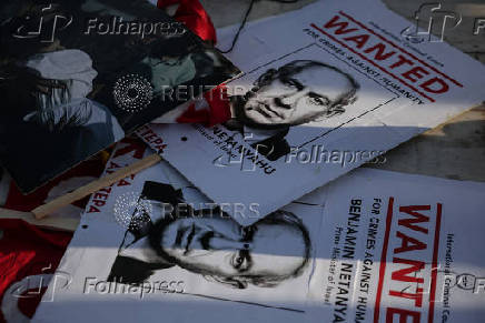Protesters rally in Athens demanding 'Food for Gaza', amid the ongoing conflict between Israel and Hamas