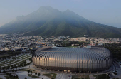 BBVA Stadium, a FIFA 2026 World Cup host venue, in Guadalupe