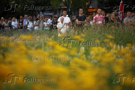 Anti-government protest in Belgrade