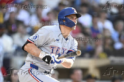 MLB: Texas Rangers at San Diego Padres