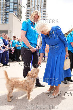 Royal visit to Battersea Dogs and Cats Home