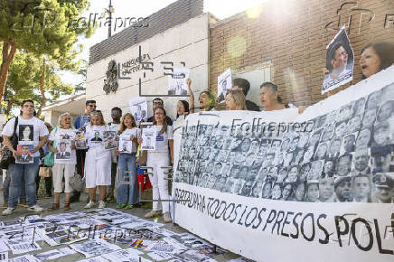 Concentración contra el gobierno de Nicolás Maduro en Madrid