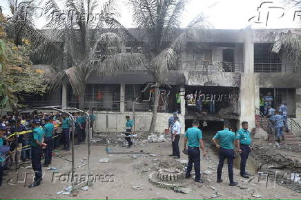 At least 27 dead as Bangladesh Air Force jet crashes into Dhaka school