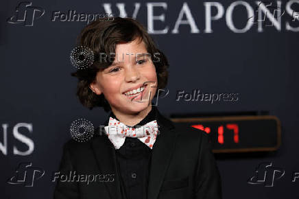 Premiere of the film Weapons in Los Angeles, California