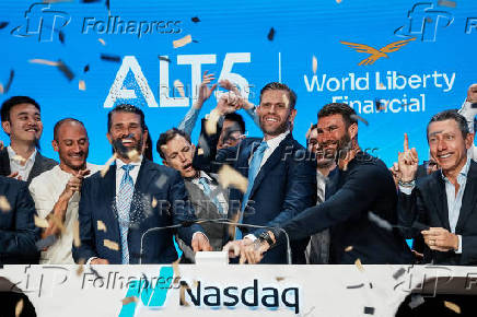 World Liberty Financial and ALT5 Sigma at the Nasdaq Market, in New York