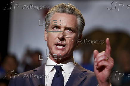 California Governor Newsom speaks on Trump's gerrymandering attempts