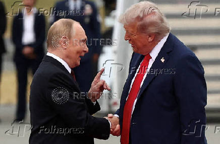 U.S. President Trump meets with Russian President Putin in Alaska