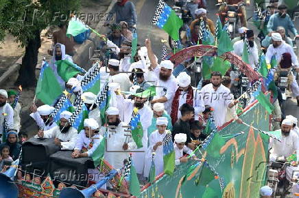 Pakistan celebrates the birthday of Prophet Muhammad