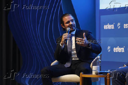 Daniel Vorcaro, do Banco Master, em seminário em SP 