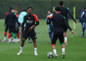 Champions League - Arsenal Training