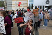 Hearing in the case related to Kilmar Abrego Garcia, the Salvadoran man who was deported without due process, in Greenbelt