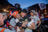 Serbia's students bike ride to Strasbourg to alert EU institutions about protests in their country
