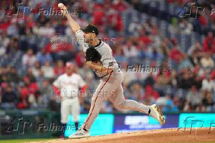 MLB: San Francisco Giants at Philadelphia Phillies
